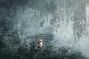 Leise dumm sein - Mützen Panel - Jersey